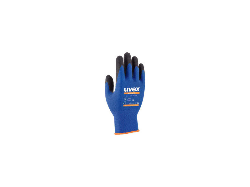 uvex Gants de travail athletic lite, bleu/anthracite, T. 10