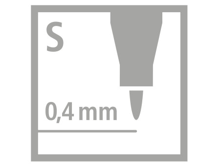 STABILO Feutre pour films OHPen universal, soluble, noir