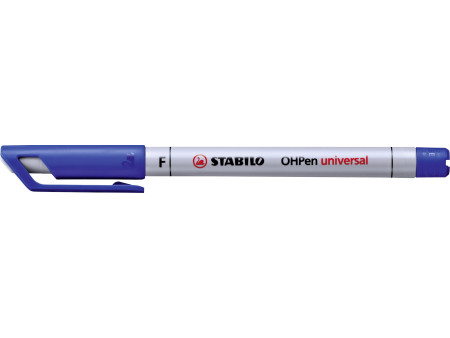 STABILO Feutre pour films OHPen universal, soluble, bleu