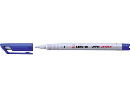 STABILO Feutre pour films OHPen universal, soluble, bleu