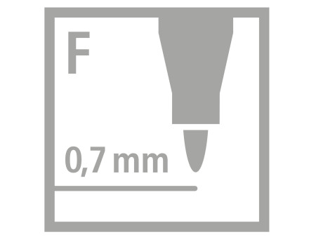 STABILO Feutre pour films OHPen universal, soluble, bleu