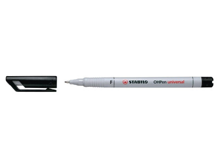STABILO Feutre pour films OHPen universal, soluble, noir