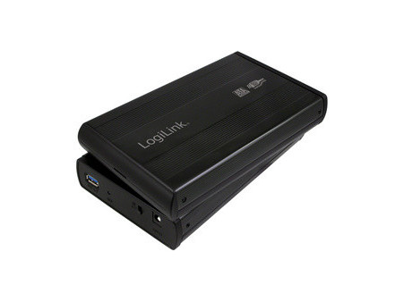 LogiLink Boîtier pour disque dur SATA 3,5', USB 3.0, noir