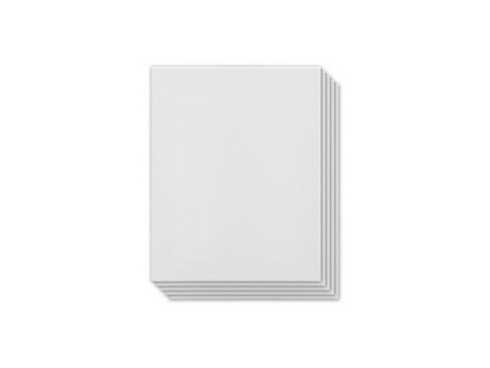 kangaro Toile / panneau entoilé, 100 x 100 mm, blanc