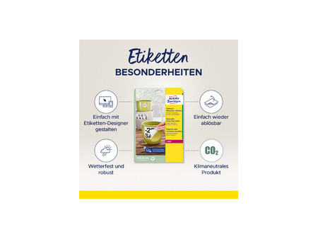AVERY Zweckform Etiquette, 105 x 148 mm, détachable, blanc