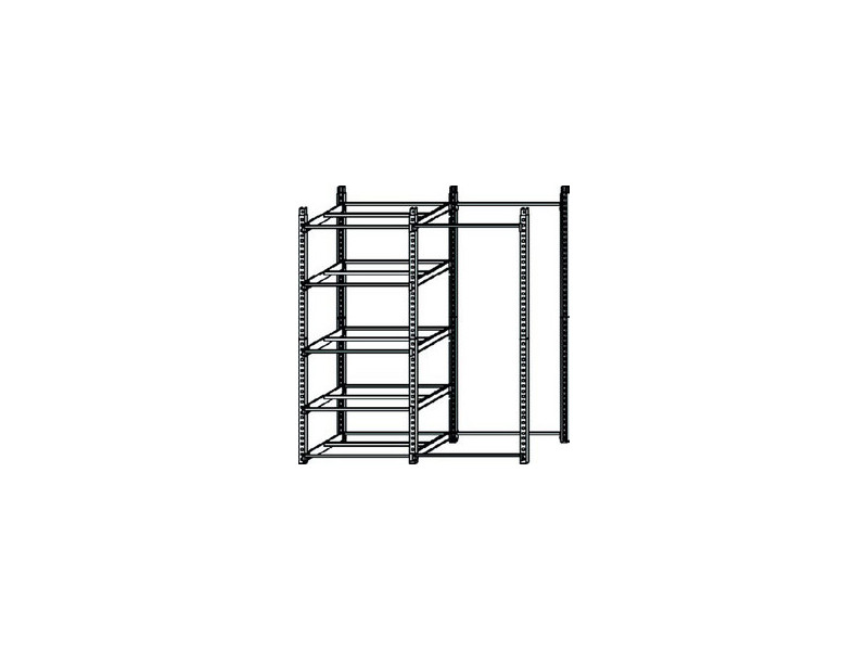 PAPERFLOW Etagère de stockage RANG'ECO, élément de base