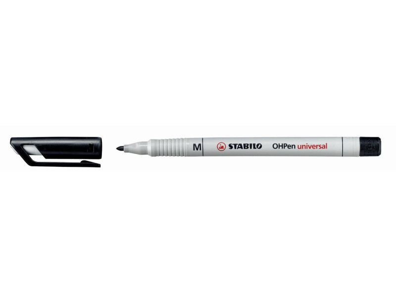 STABILO Feutre pour films OHPen universal, soluble, noir