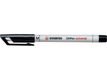 STABILO Feutre pour films OHPen universal, soluble, noir