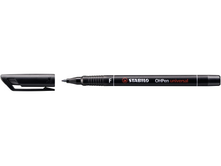 STABILO Feutre pour films OHPen universal, permanent, noir