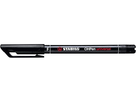 STABILO Feutre pour films OHPen universal, permanent, noir