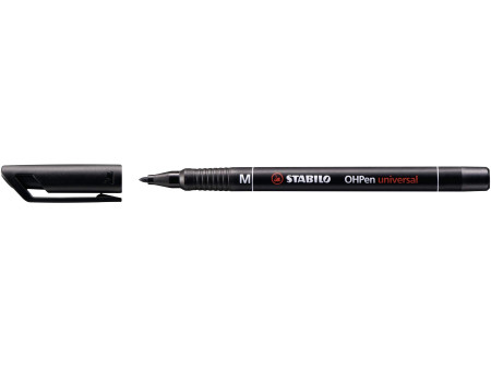 STABILO Feutre pour films OHPen universal, permanent, noir