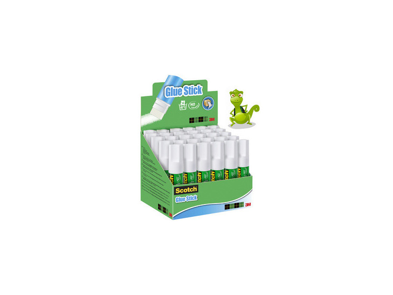 3M Scotch Bâton de colle standard, 8 g, présentoir