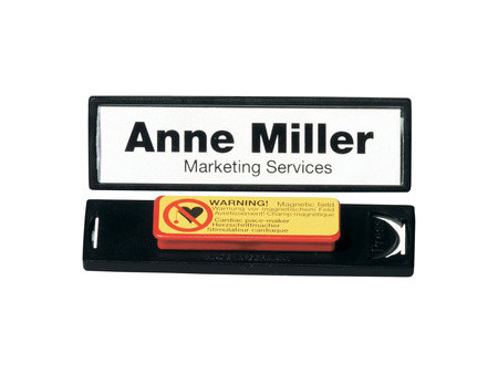 DURABLE Badge Clip-Card, avec aimant, 67 x 17 mm