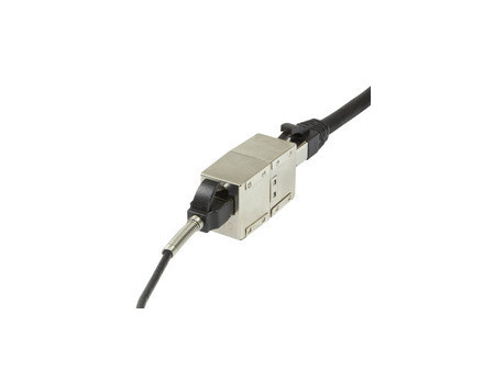 LogiLink Coupleur de câble patch cat.6, blindé