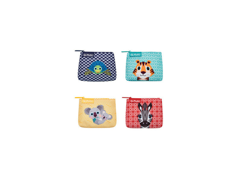 herlitz Porte-monnaie 'Cute Animals', toile