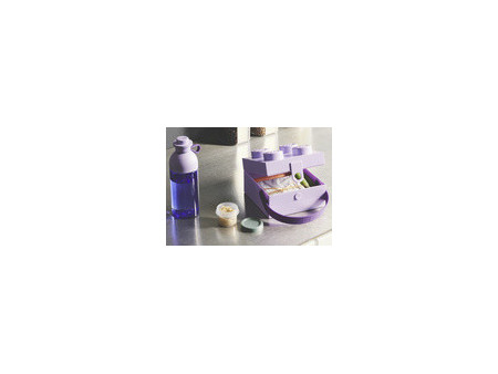 LEGO Boîte à goûter avec poignée, lavande