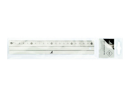 kangaro Règle en métal, en aluminium, 300 mm