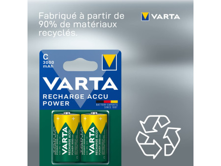 VARTA Pile NiMH 'Rechargeable Accu', Baby (C/HR14)