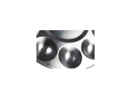 kangaro Palette de peinture, aluminium, rond, 170 mm