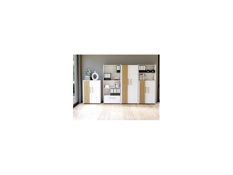 kerkmann Placard Oxford, 3 hauteurs de classeur, anthracite