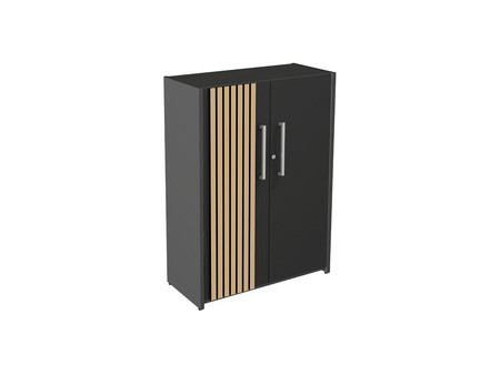 kerkmann Placard Oxford, 3 hauteurs de classeur, blanc