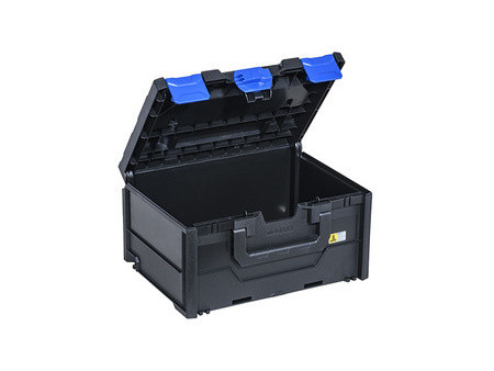 allit Boîte de rangement EuroPlus MetaBox 215, noir/bleu