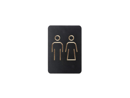 EUROPEL Pictogramme 'WC hommes', noir