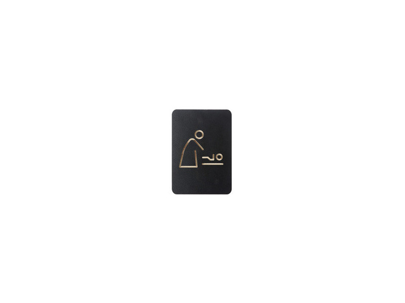 EUROPEL Pictogramme 'WC femmes', noir