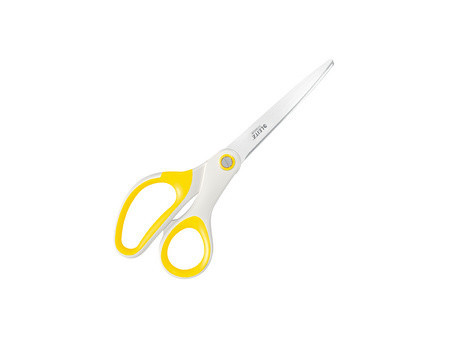 LEITZ ciseaux WOW Titan, longueur: 205 mm (8'), jaune métal