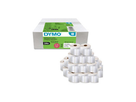 DYMO Étiquette polyvalente LabelWriter, 19 x 51 mm, blanc