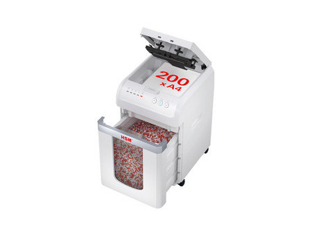 HSM Destructeur de documents Autofeed X200, 4,0 x 12 mm
