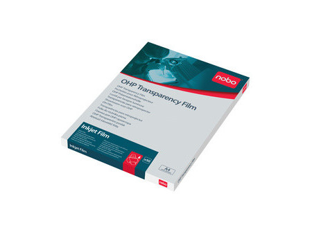 nobo Transparent pour imprimante jet d'encre, format A4,