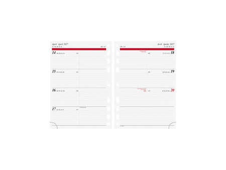 rido idé Agenda 'Timing 1', avec patte