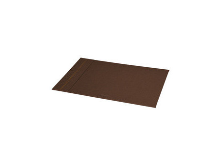 RHODIA Sous-main, en similicuir, chocolat