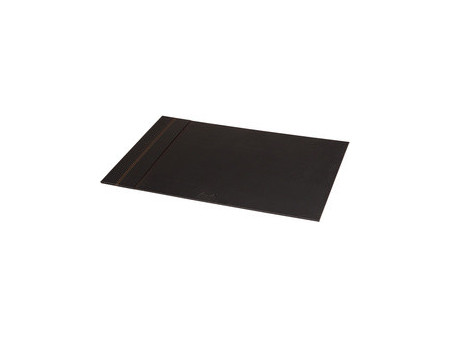 RHODIA Sous-main, en similicuir, chocolat
