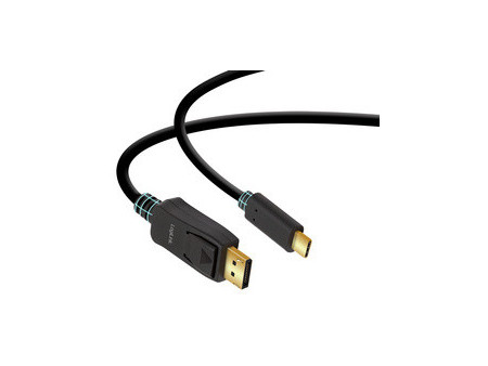 LogiLink Câble de connexion USB-C - DisplayPort, 3,0 m, noir