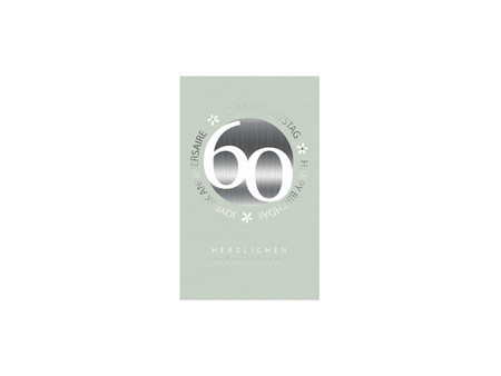 SUSY CARD Carte d'anniversaire 'Petites fleurs' - 40 ans