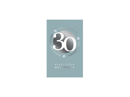 SUSY CARD Carte d'anniversaire 'Petites fleurs' - 40 ans