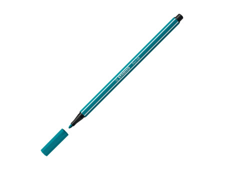 STABILO Stylo Feutre Pen 68, bleu turquoise