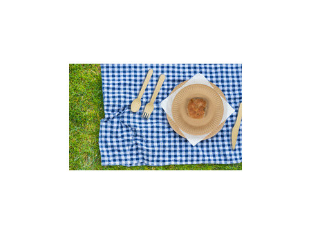 kangaro Assiette en carton, rond, diamètre: 230 mm, marron