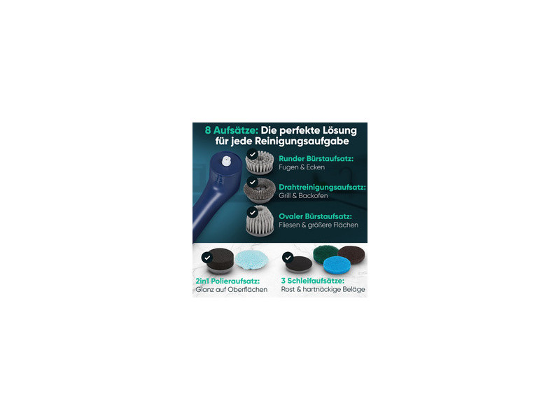 CLATRONIC Brosse électrique ERB 3815, bleu/gris