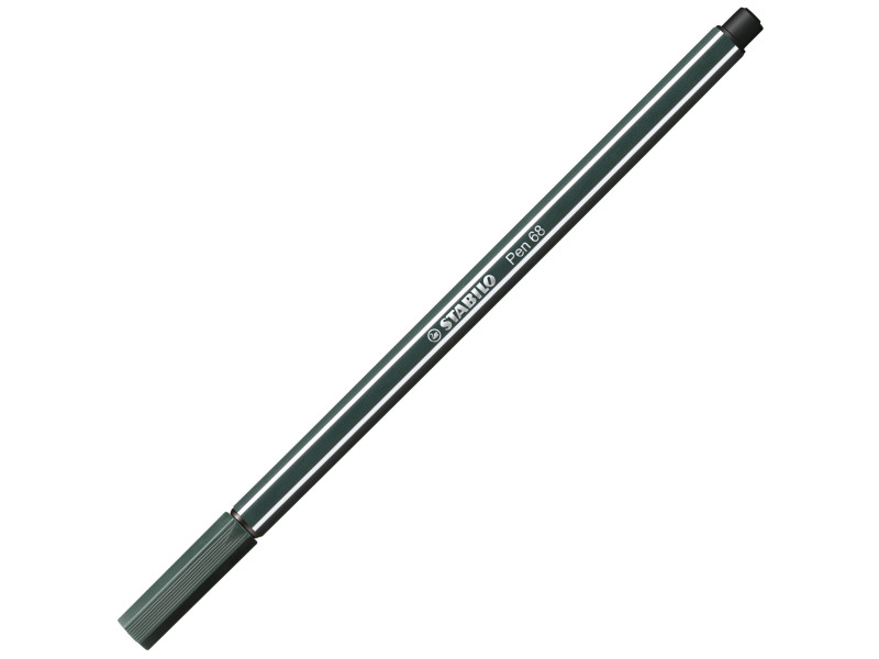 STABILO Stylo feutre Pen 68, terre verte
