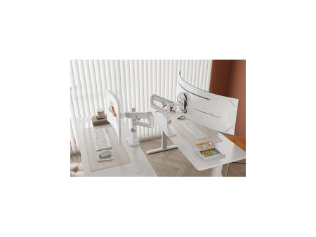 DIGITUS Support pour écran, capacité de charge: 27 kg, noir