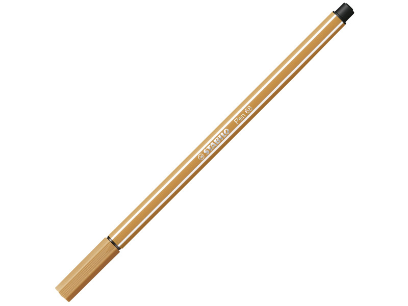 STABILO Stylo feutre Pen 68, ocre foncé