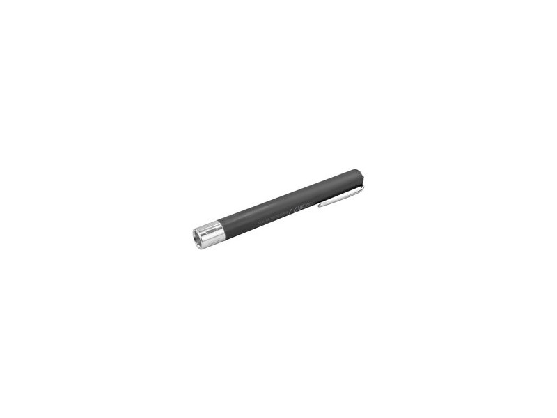 ANSMANN Lampe stylo PLC15B, avec ampoule, noir/argent