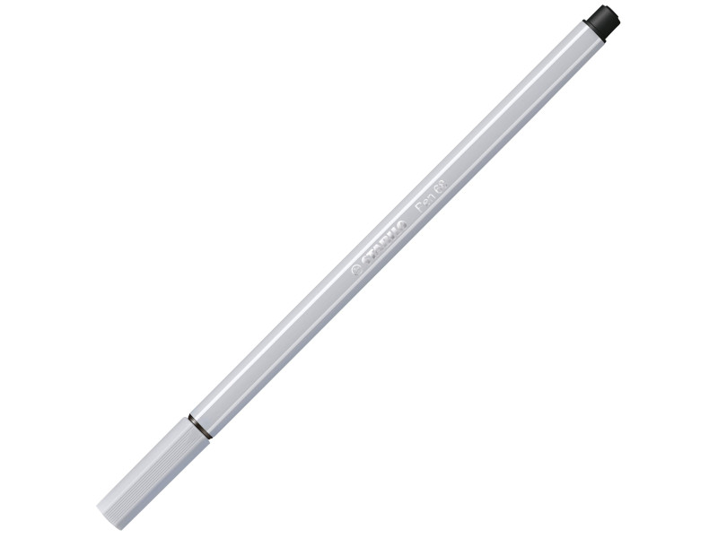 STABILO Stylo feutre Pen 68, gris clair