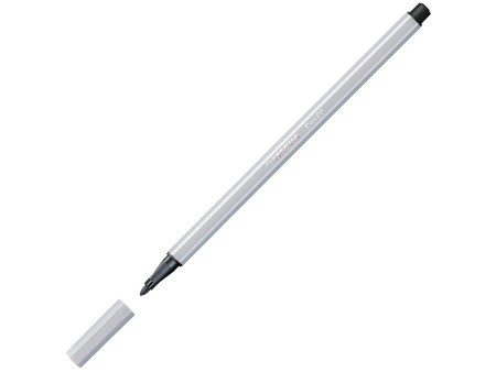 STABILO Stylo feutre Pen 68, gris clair