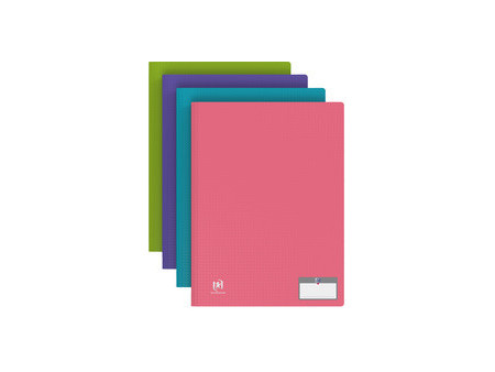 Oxford Protège-documents Memphis, A4, 20 pochettes, assorti