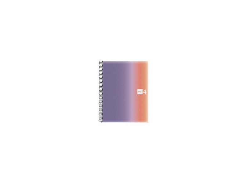 MIQUELRIUS Cahier à spirale 'Notebook AURORA', A4, Santorini