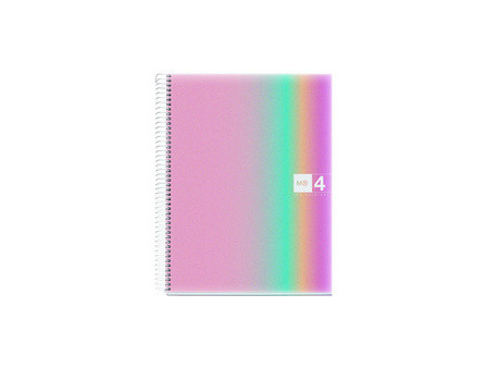 MIQUELRIUS Cahier à spirale 'Notebook AURORA', A4, Santorini